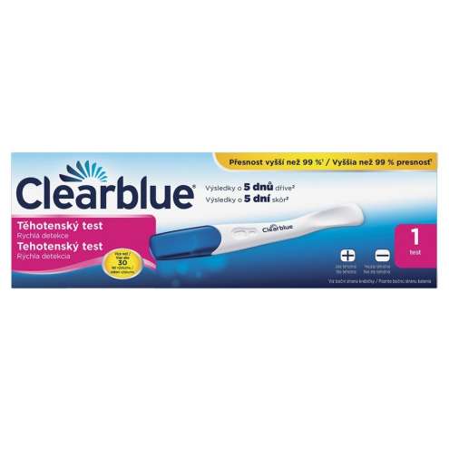 Clearblue EASY -rychlá detekce těhotenský test 1ks